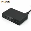 Sphavers 60W Fast 10 Ports USB -зарядное устройство для iPhone iPad Kindle Samsung Xiaomi станция зарядка док