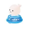 Bath Toys Bath Toys Water Baby Children Enfants baleinaires Induction électrique Sprinkler Musique Colorful Lights Play Animals Natation Float Toy 240413