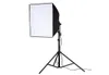 Pografisk utrustning 50x70cm Softbox Soft Box 45W Lamp 2M Lätt stativ för Portraats Pography Studio PO5798521