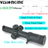 VisionKing 1-8x26 FFP Sniper Riflescope Kväve Illumination FMC 1/10 MIL 35mm Tube Long Range First Focus Plan Night Tactical Hunting Optics Sight