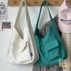 Sacchetti da sera con spalla a colori puro donne 2024 borse da donna in nylon di moda e borse di borse di bolso mujer