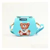 Backpacks Designer Childrens Schoolbag Jelly Messenger Bag Fashion Baby Girl Shoder Handbag Purse Mini Candy Color A15 Drop Delivery K Dhgfz