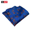 Nekbanden modieus pak heren paisley tie patroon pocket square zakdoek zijden hankies voor drop levering mode accessoires otg21