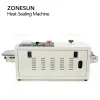 機械ゾーンサンバッグシーリングマシンFR900テーブルトップ自動シーラープラスチックフィルム連続ヒートシールツールパッケージングマシン