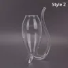 ワイングラス1PCS 200/300/330mlウイスキーガラス耐火吸引ジュースミルク飲料チューブストローカップクリエイティブ