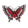 Vintage Rhinestone Butterfly Designer broches voor vrouwen groene kleur kristallen borstpen elegante corsage dames sieraden cadeaus ornamenten