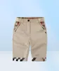 Beyefendi tarzı yaz erkekler ekose şort çocuklar düğmesi gündelik orta pantolon kıyafetleri çocuk giyim 2-8 yıl3419367