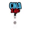 10 pcs/lot Wholesale Hospital Accessories RN CNA CMA LAB Life Acrylic Plastic Medical Healthcare Nurse Badge Reel