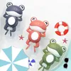 Toys de bain Baby Bath Toys for Children New Baby Bath Swimming Bath Toy Cute Frogs Clockwork Bath Toy Brinquedos Infantil 240413