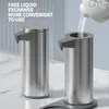 Distributore di sapone liquido in acciaio inossidabile a infrarossi automatica macchina a induzione intelligente a induzione per bagno da cucina per la casa