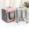 Cat Carriers Breathable Pet Carrier Backpack Travel Outdoor Shoulder Bag Mesh Window Dog Portable Carry Box Supplies