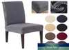 1pc elástico elástico cadeira de jantar tampa removível slipcovers protetor decoração de móveis à prova de poeira para banquete de casamento partido4581122