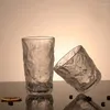 Bicchieri da vino in vetro tazza di acqua creatività ghiacciaio casa succo di frutta unica tazza da tè adorabile birra insinual semplice latte coreano