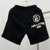 2024 Sommer Black Rose Shorts Männer Frauen gewaschene Kordelzug lässig losen Shorts