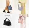 Songmont tas emmer luna tassen ontwerper onderarm hobo schouder luxe grote bakken halve maan leer portemonnee mini -koppelingswinkelsmand Crossbody song handtas 4367655