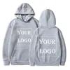 Mens Hoodies Custom Hoodie Sweatshirts Men Diy Design Your Fleece Hooded Clothes Women Harajuku Outerwear Y2K Plus Size Pulloves 4xl 240412