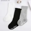 Skarpetki dla dzieci 3 pary miękkich dziecięcych dystryktych skarpet kolanowy Socks Anti Slips Baby Boys and Girl