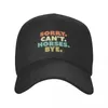 Ball Caps Sorry Can't Horses Bye Baseball Cap Mountaineering Streetwear Big Size Hat Fashionable Women's Beach Outlet 2024 Men's