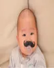 roliga dummies pacifier pojkar flickor ny baby småbarn barn tandsålar ny högkvalitativ silkon mustasch tand napp1447171