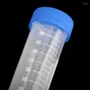 Storage Bottles 50 Pieces 50Ml Plastic Centrifuge Tube Pipe Vial Lab Test Container