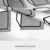 Kussen Luxe woonkamer Decoratieve hoezen voor stereoscopisch vierkant zittend bedrukte bankkussens Cover Home
