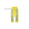 Vertabrae Joggpants Herrenhosen Vertabrae y2k Joggpants Hosen Damen Harajuku Hip Hop Brief Print Baggy Casual Hosen Taille Draw String Jogging Pant 912