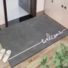 Kristall Samtbodenmatte für Haushaltseingang Einfacher und schmutzbeständiger Fußmatten Flur Teppich Licht Luxus