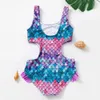 One-Pieces Neuankömmlinge Mädchen Badebekleidung 3 ~ 12 Jahre Mädchen Badeanzug Ein Stück Kinder Badebekleidung Kinder Mädchen Schwimmen Outfit Strand Kleidung