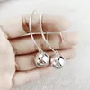 Boucles d'oreilles 925 Sterling Sivler Small Ball For Women Fashion Fashion Elegant Wedding Party Bride Jewelry Gift Empêcher les allergies