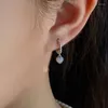 Boucles d'oreilles cerceaux BF Club 925 Sterling Silver pour les femmes Bijoux d'oreille de coeur à la mode à la mode empêcher les accessoires de fête d'allergie