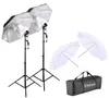 Пография двойной PO Umbrella Lighting Video Kit Umbrella Offeructor PO лампочка высокая студия