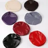 Chair Covers Elastic PU Leather Cover Stool Multi-colors Slipcover Protector Salon Seat Cushion Sleeves Banquet Kitchen