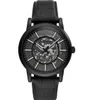 Nuovi uomini della moda classica MEN039S Orologi automatici Macchina Scheletrica in pelle nera Skeletry Men039 ORGHE AR60008 AR60009 AR60007 AR60006 4184781