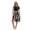 Party Dresses Summer Shopping Dress Women Loose Fit Elegant Midi With Colorful Print Belted Waist For Parties