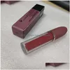 Lip Gloss Matte Liquid Lipstick Lipgloss Makeup Luster Retro Frost Sexy Lipsticks 4.5G 12 Colors Drop Delivery Health Beauty Lips Dhtgq