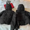 L-New Winter Down Parkas Mantel-Puffjacke mit Kapuzengansmaterial warmer Yoga Hut abnehmbar