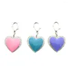 Hundkläder XKSRWE OCH CAT COLLAR CHARM med Rhinestone Heart Pendant Accessories Pet Supplies