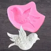 Baking Moulds 3D Pigeon Bird Silicone Mold DIY Chocolate Desserts Cookie Candy Pastry Tool Bakeware Cake Decor Fondant