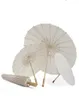 60pcs Bridal Wedding Parasols White White Paper Fets Articles Chinese Mini Craft Umbrella Diamètre 60cm SN1776897874