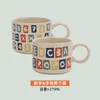 Mokken Milk Fufu Cup Voelt Women's Mark Coffee Coffee Design Minderheid Drink Haver Ceramic