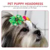 Vêtements de chien 3 pcs de Noël arcs épingle à cheveux chiot