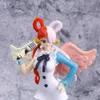 Çizgi Roman Kahramanları One Piece 18cm UTA Film Kırmızı DXF Aksiyon Figürü Kırmızı Saç Şarkıcı Ver Figürinler Anime Koleksiyonu PVC Model Heykel Bebek Çocuk Oyuncak Hediyesi 240413