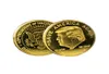 Gold and Silver Trump 2024 COIN CARATS COMMORATIFS SAUVER L'AMÉRIQUE À nouveau Badge Metal3867281