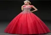 Sweet 16 Dress Watermelon Beading Liginas Quinceanera vestidos de bola tiras de baile vestido de festa de crava longa tulle formal bail gow4345843