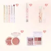 Florette First Kiss Gift Box Set Lip Glaze Flower Jelly Mirror Waterproof Lipstick Transparent Blush Eye Shadow Korea Makeup 240411