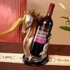 Bowls Soft Craft Horse Head Red Wine Rack Living Room TV Cabinet Office Ornaments Home Decorations Year Gift