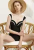 Women's Swimwear Fresh Small Fragrant Wind Triangle One - Piece Leisure Vacation Conservative Belly Show