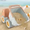 Sand Play Water Fun Toy Toys Sand Truck Kids Excavator Car Construction Beach Sandbox Fordon Dump Play Box Digging Fordon Tractor Digger Minil2404