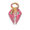 3dfashion women designer seta sciarpa scialle di lusso piccoli quadrati per turbanti di alta qualità sciarpe quadrate fascia di fascia di fascia quadrata quadrata quadrata 90 cm m78869