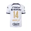 23 24 25 México Clube UNAM Cougar Mens Camisas de futebol 2023 2024 2025 J Rodriguez J i Dinenno Salvio del Prete A Ortiz Home Away 3rd Football Circhs Uniformes 16-28 S-xxl